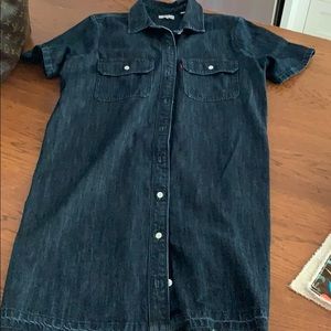 Levi’s Denim dress or can be worn as jacket